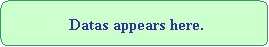 角丸四角形: Datas appears here.